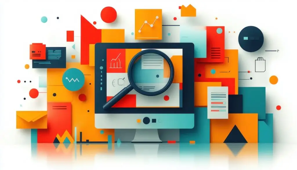 Online-Marketing-Manager 1 Abstraktes Bild über Online-Marketing